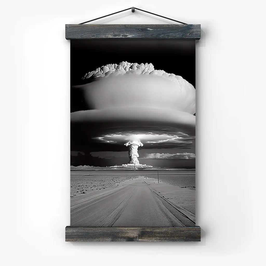 Nuclear bomb explosion poster printable by Nuclear Explosions - Printable.app