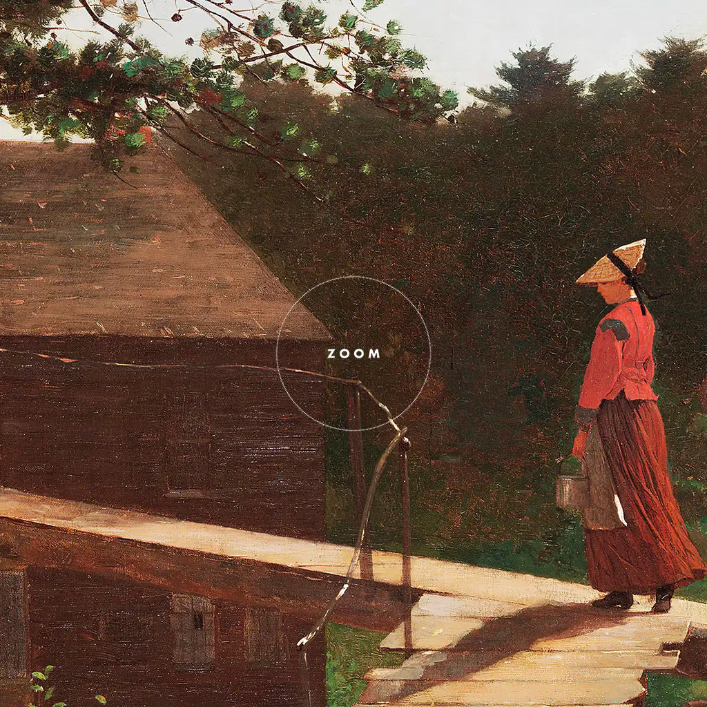 Old Mill, The Morning Bell printable by Winslow Homer - Printable.app