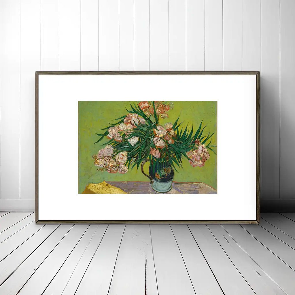 Oleanders printable by Vincent van Gogh - Printable.app