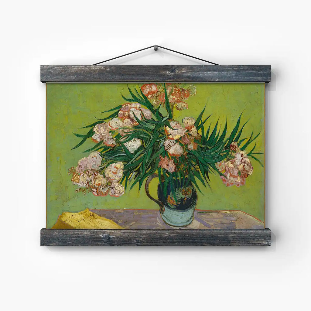 Oleanders printable by Vincent van Gogh - Printable.app