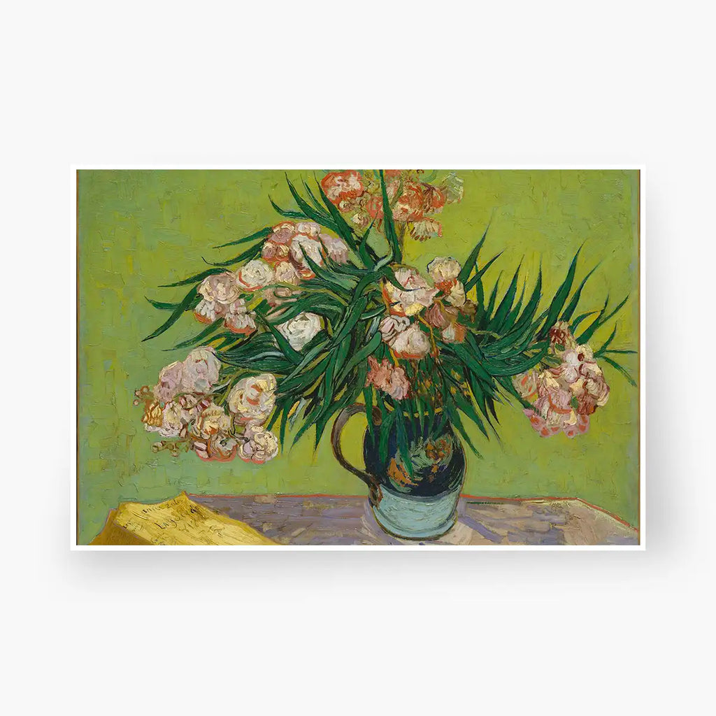 Oleanders printable by Vincent van Gogh - Printable.app