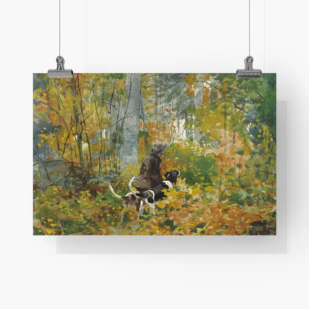 On the Trail printable by Winslow Homer - Printable.app