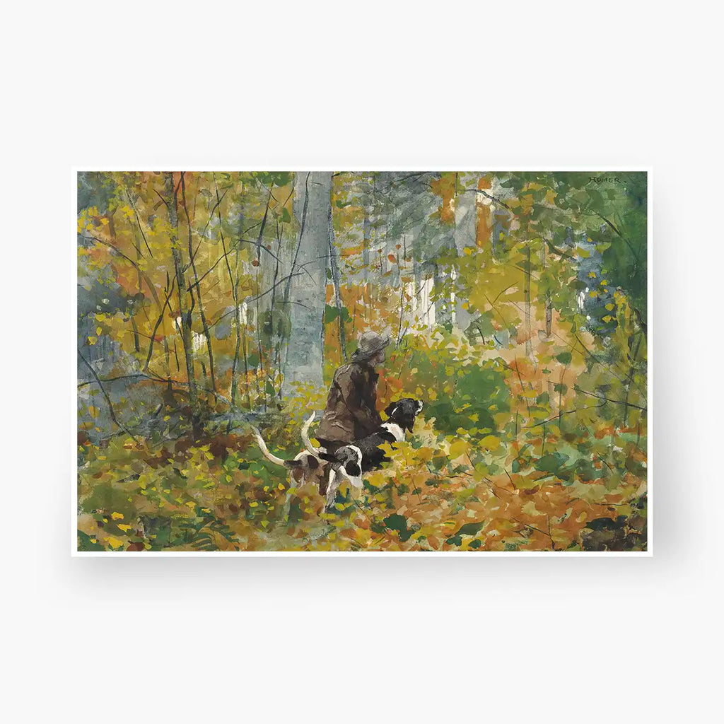 On the Trail printable by Winslow Homer - Printable.app