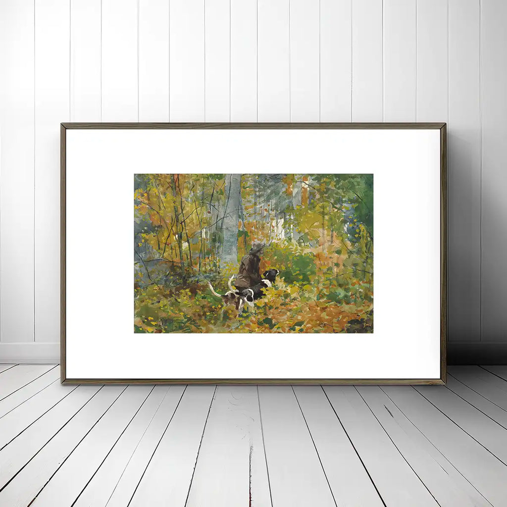 On the Trail printable by Winslow Homer - Printable.app