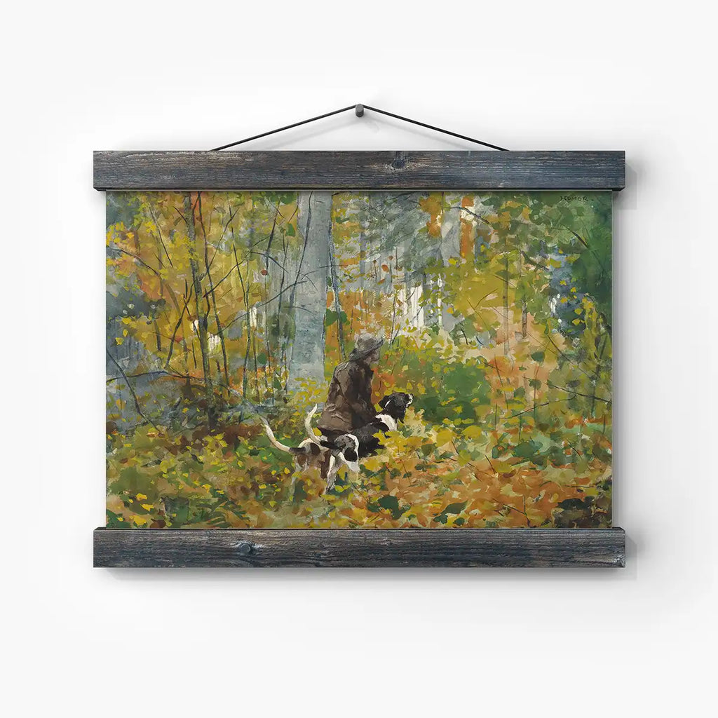 On the Trail printable by Winslow Homer - Printable.app